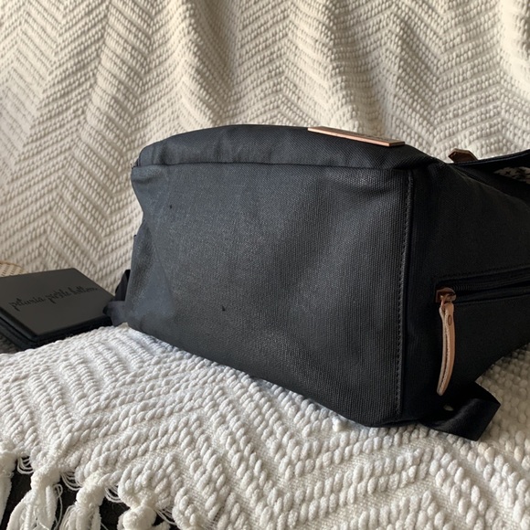 Petunia Pickle Bottom Meta Backpack in Black Matte Canvas - Picture 3 of 10